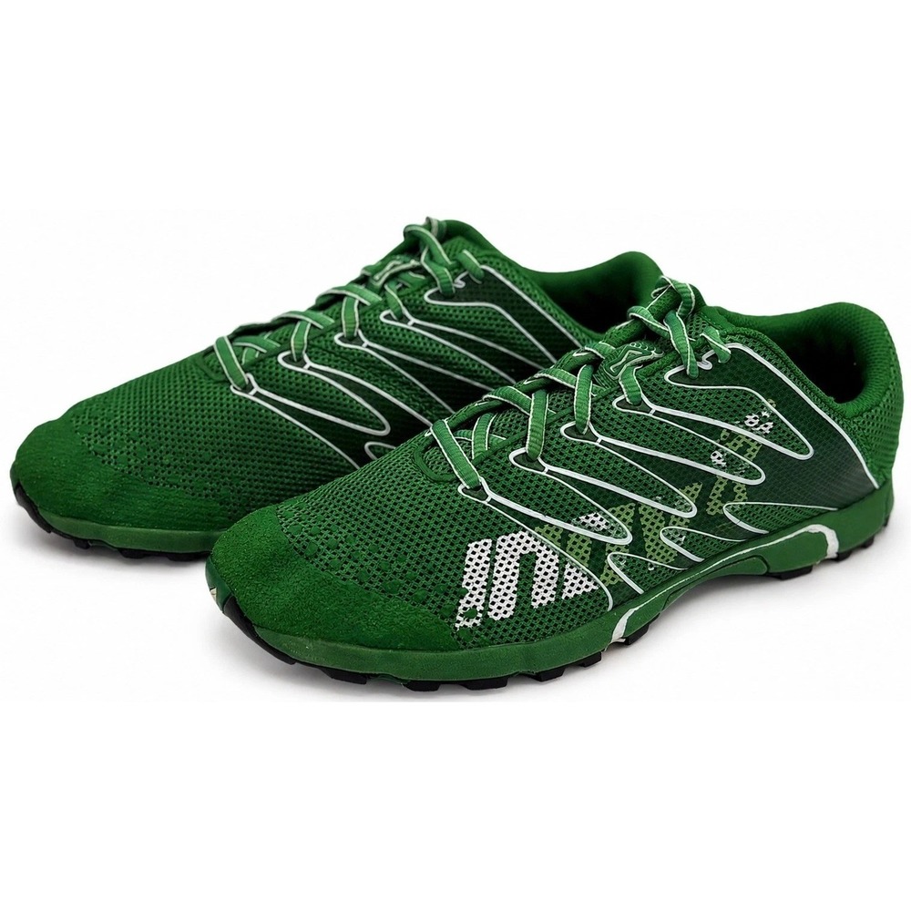 Inov-8 F-Lite 230 Shoes Women 9.5 Men 8 Green White Cross Gym Training CrossFit